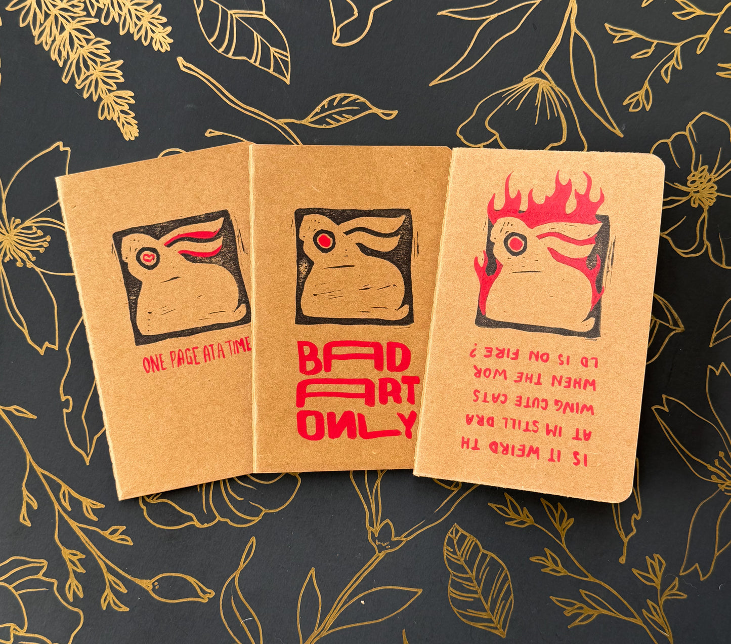 Block Bunny Pocket Sketchbook