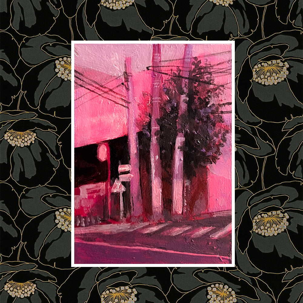 Blush Corner Art Print