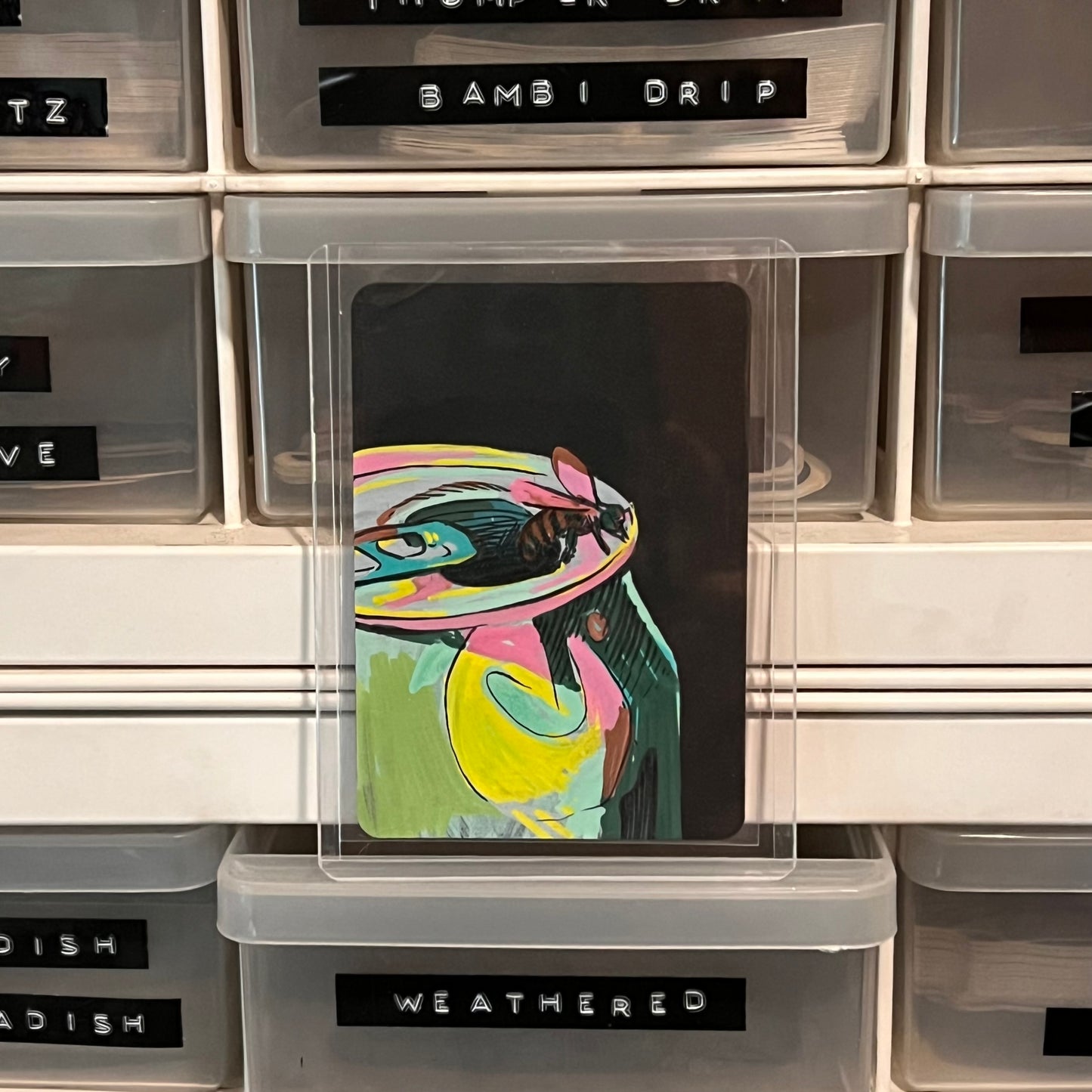 A Short Rest ACEO Original Artwork