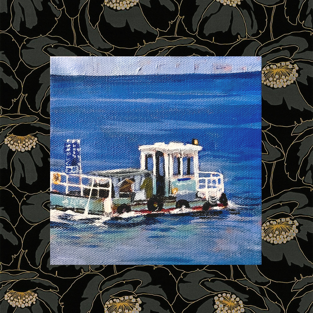 Fishing with a Ghost Sticker