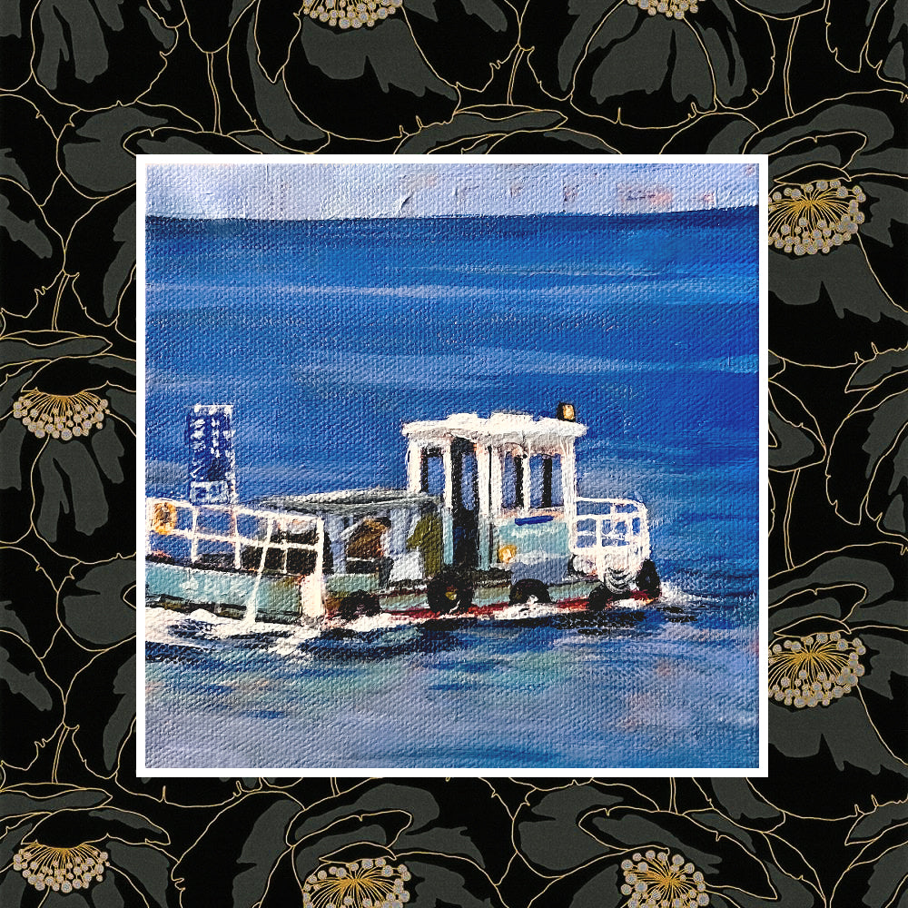 Fishing with a Ghost Art Print