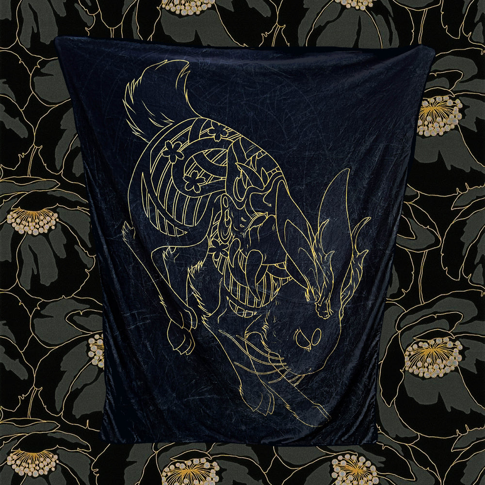 Jackalope OG Large Plush Throw Blanket **PRE-ORDER**