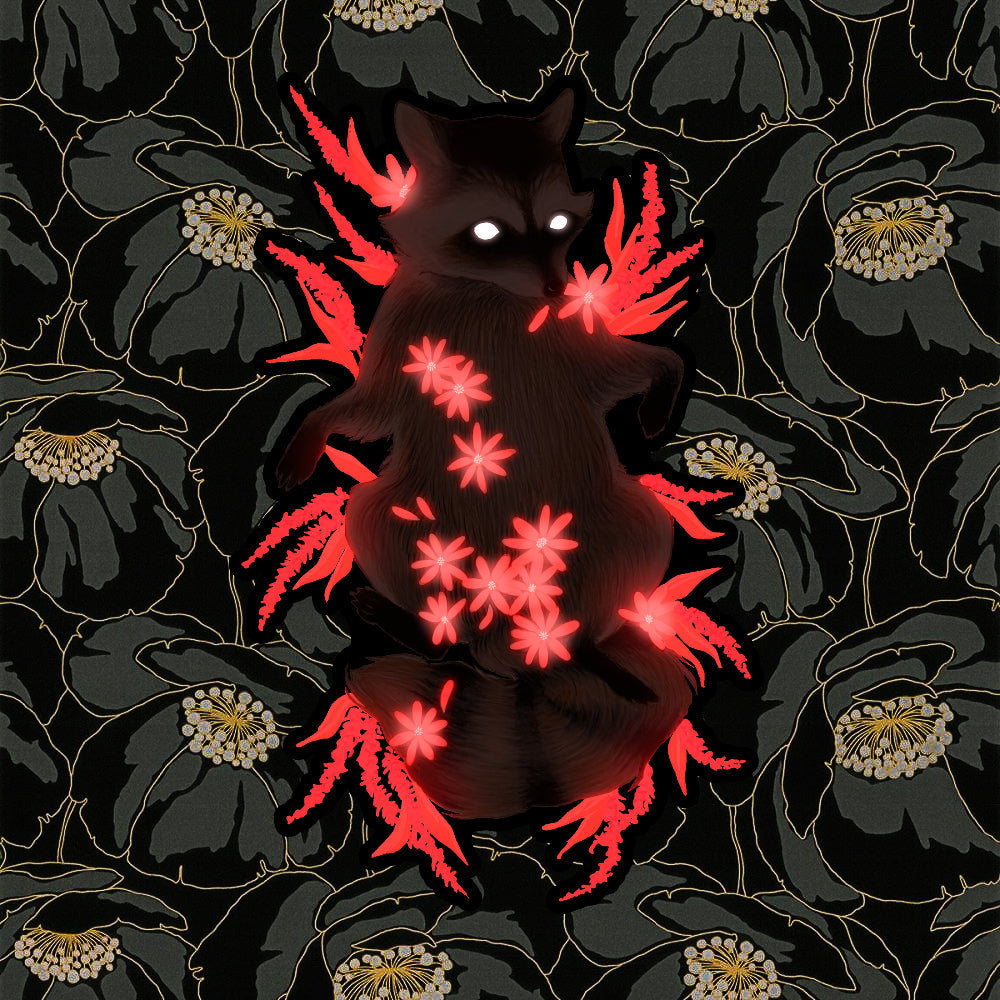 On A Clear Night Sticker