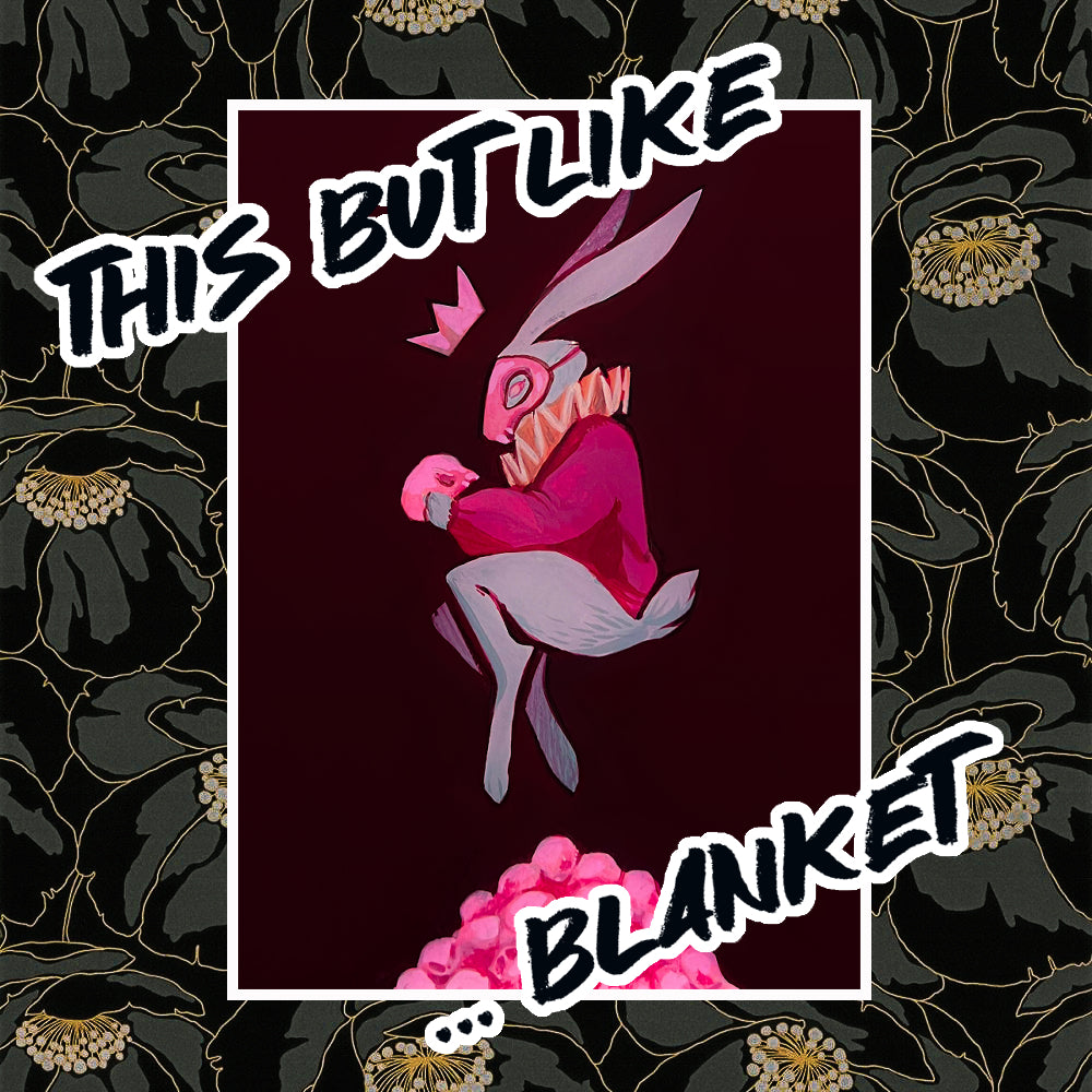 Princeof Bones Large Plush Throw Blanket **PREORDER**