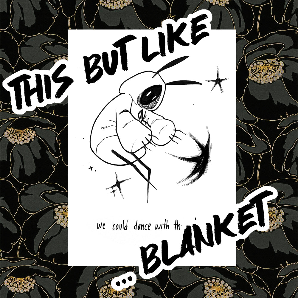 Stickbunny Stars Large Plush Throw Blanket **PREORDER**