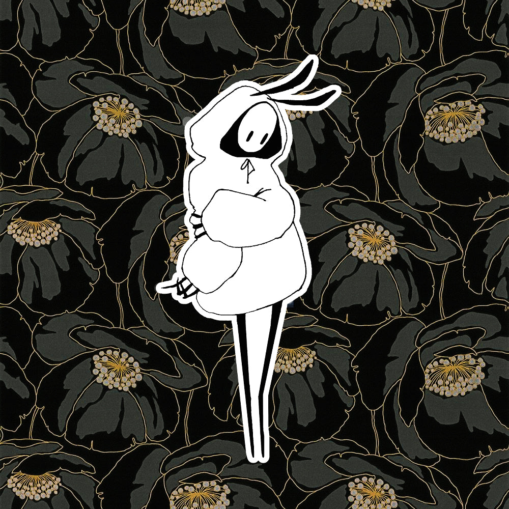 Stickbunny Right Brain Sticker