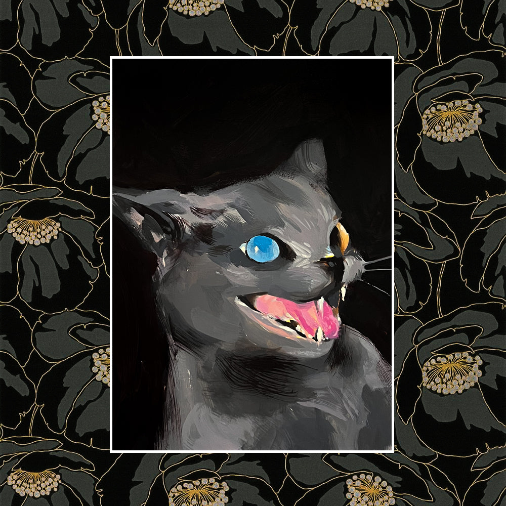 Warning Art Print