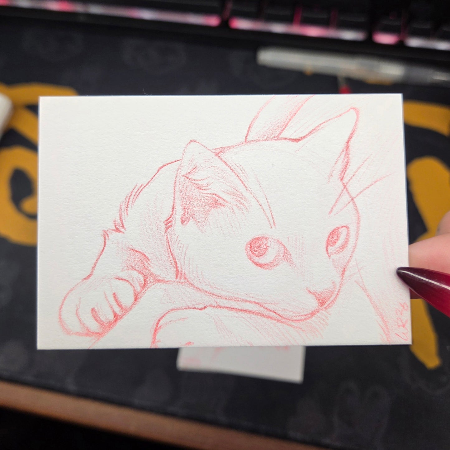 Duckie ACEO Original Artwork