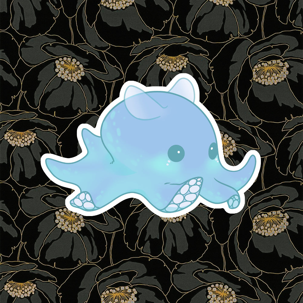 Aqutavio the Octopus Sticker