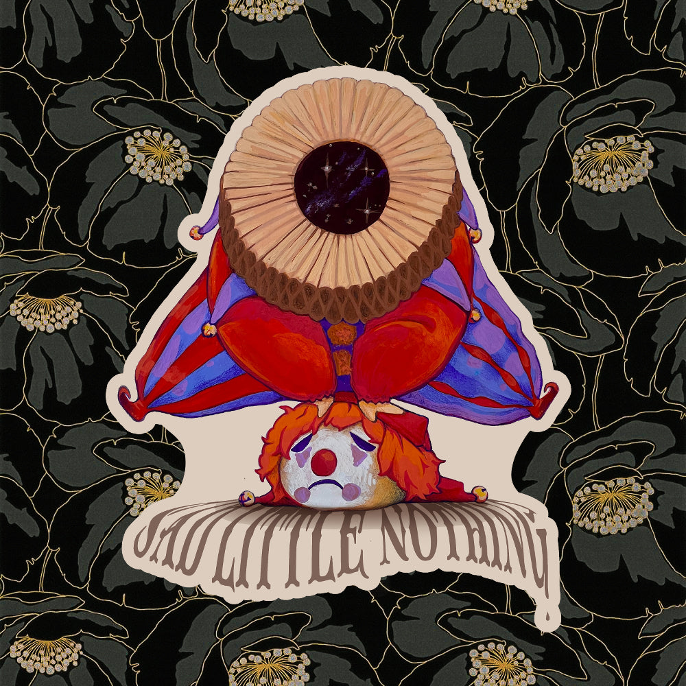 Sad Little Nothing Sticker