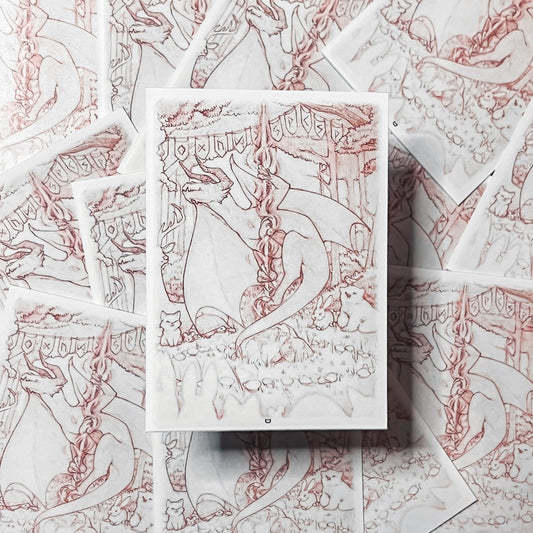 Card Sleeves [Poledancing Dragon] Set of 100 Pre-Order