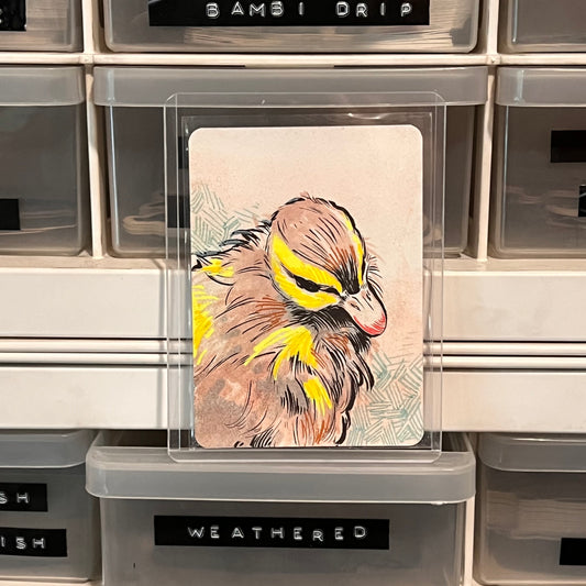 Duckling ACEO Original Artwork