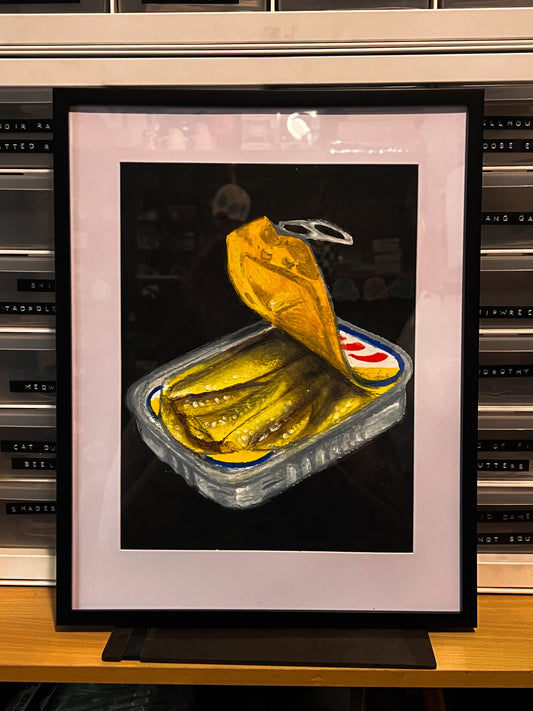 Sardines with Mustard Original Artwork