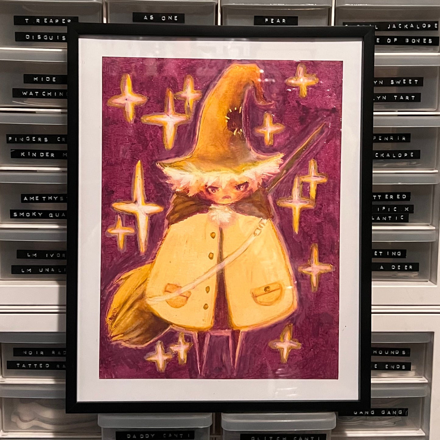 Miff Framed Original Artwork