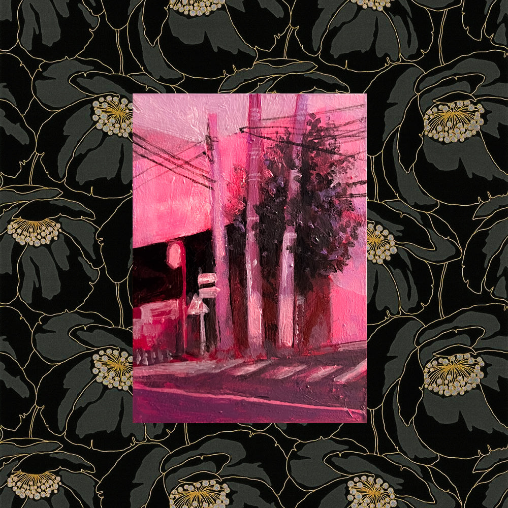 Blush Corner Sticker