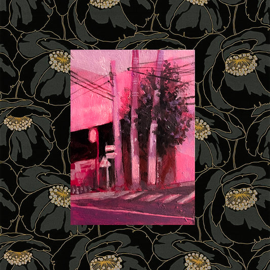 Blush Corner Sticker