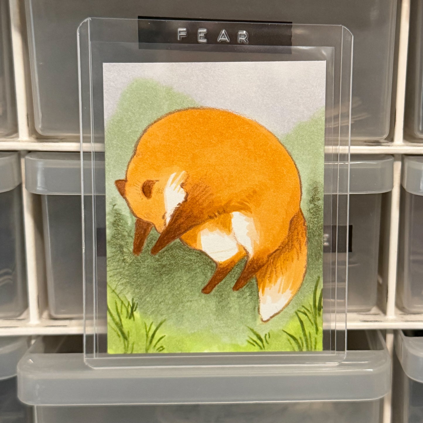 Rounding ACEO Original Artwork