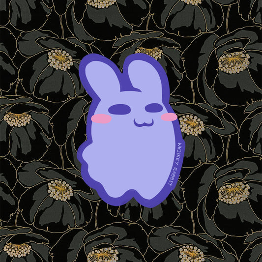 Ghost Bun <3 Sticker