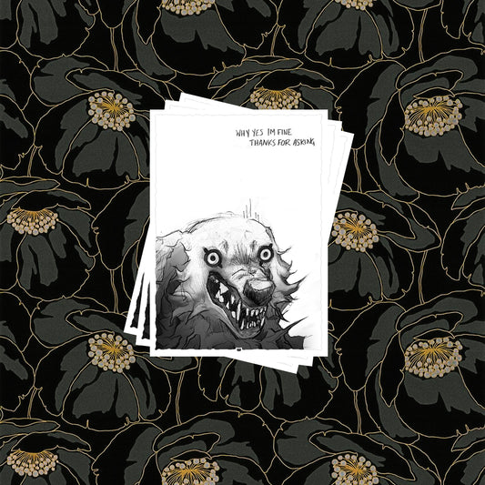 Card Sleeves [I'm Fine] Set of 100 Pre-Order