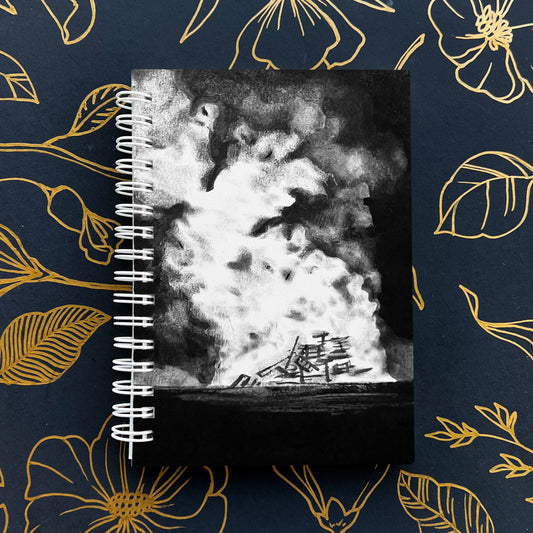 Let It Burn Pocket Spiral Notebook