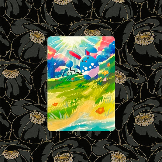 Morning Dip Card Art Print