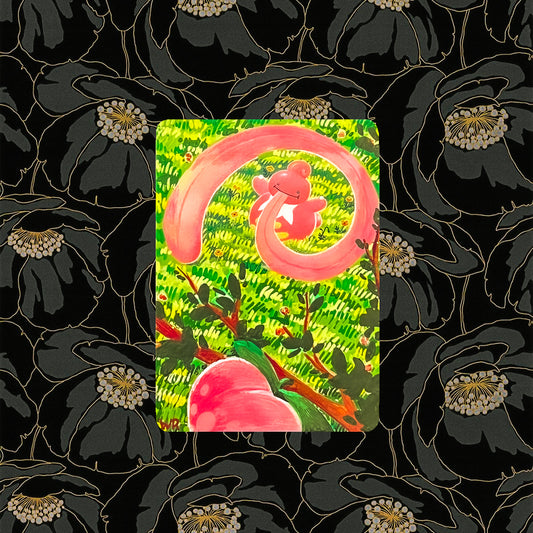 Morning Snack Card Art Print