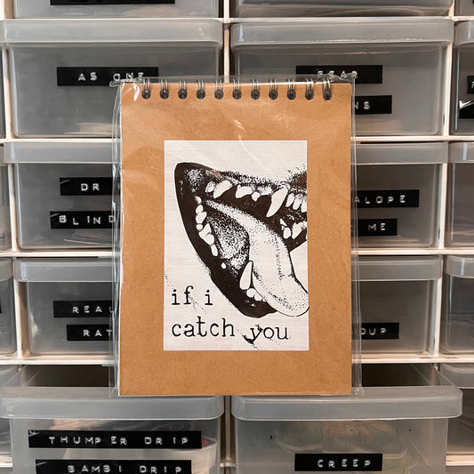 Ravage Original Artwork Notebook / Sketchbook