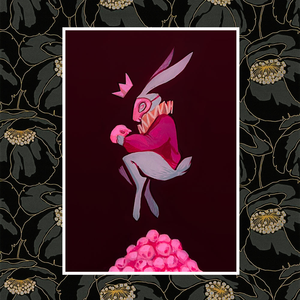 Prince of Bones [Fin] Art Print – Whiskey Rabbit