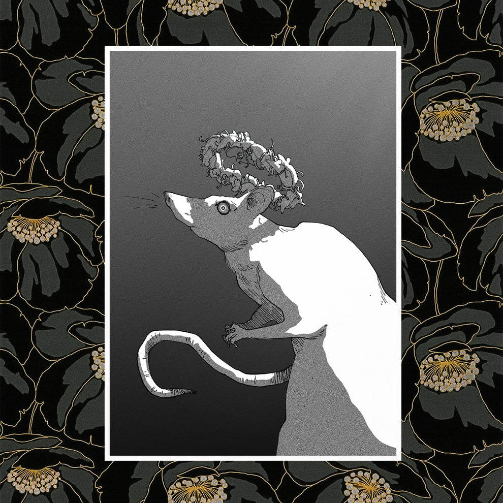 Rat King Art Print – Whiskey Rabbit