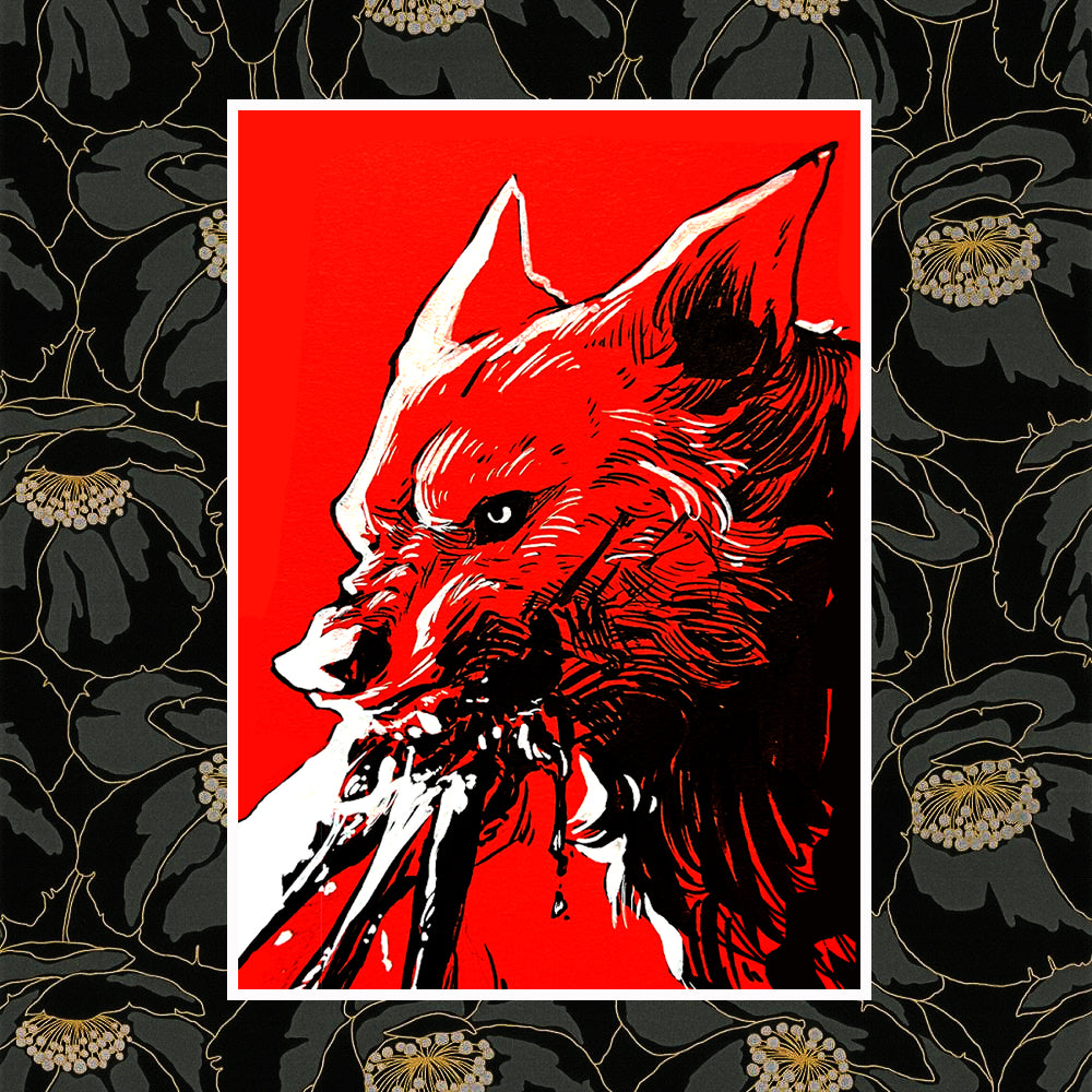 Raw Art Print – Whiskey Rabbit