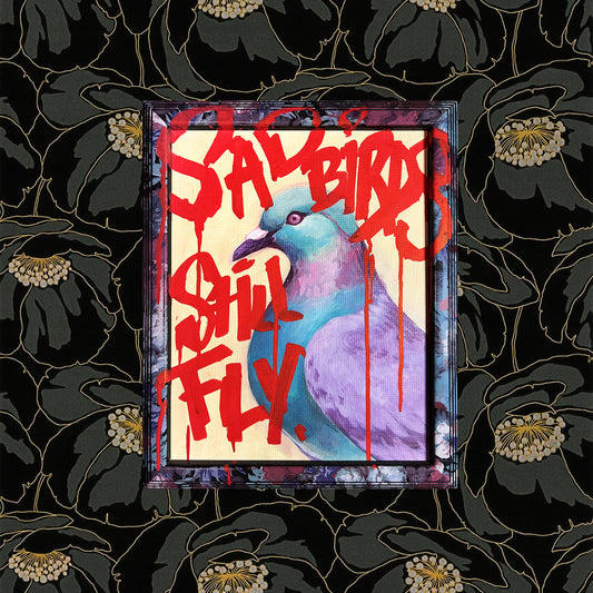 Sad Birds Sticker