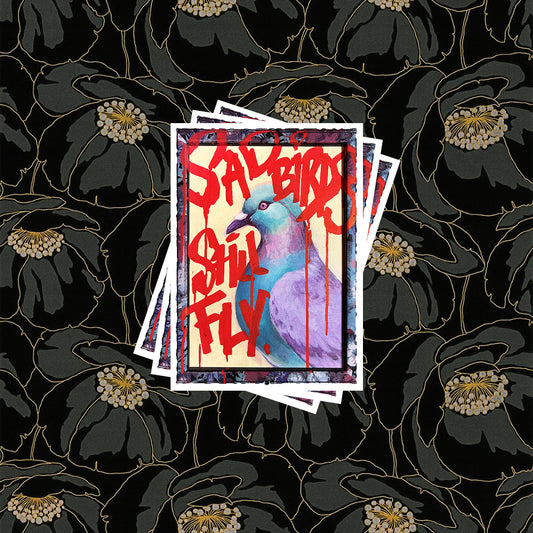 Card Sleeves [Sad Birds] Set of 100 Pre-Order