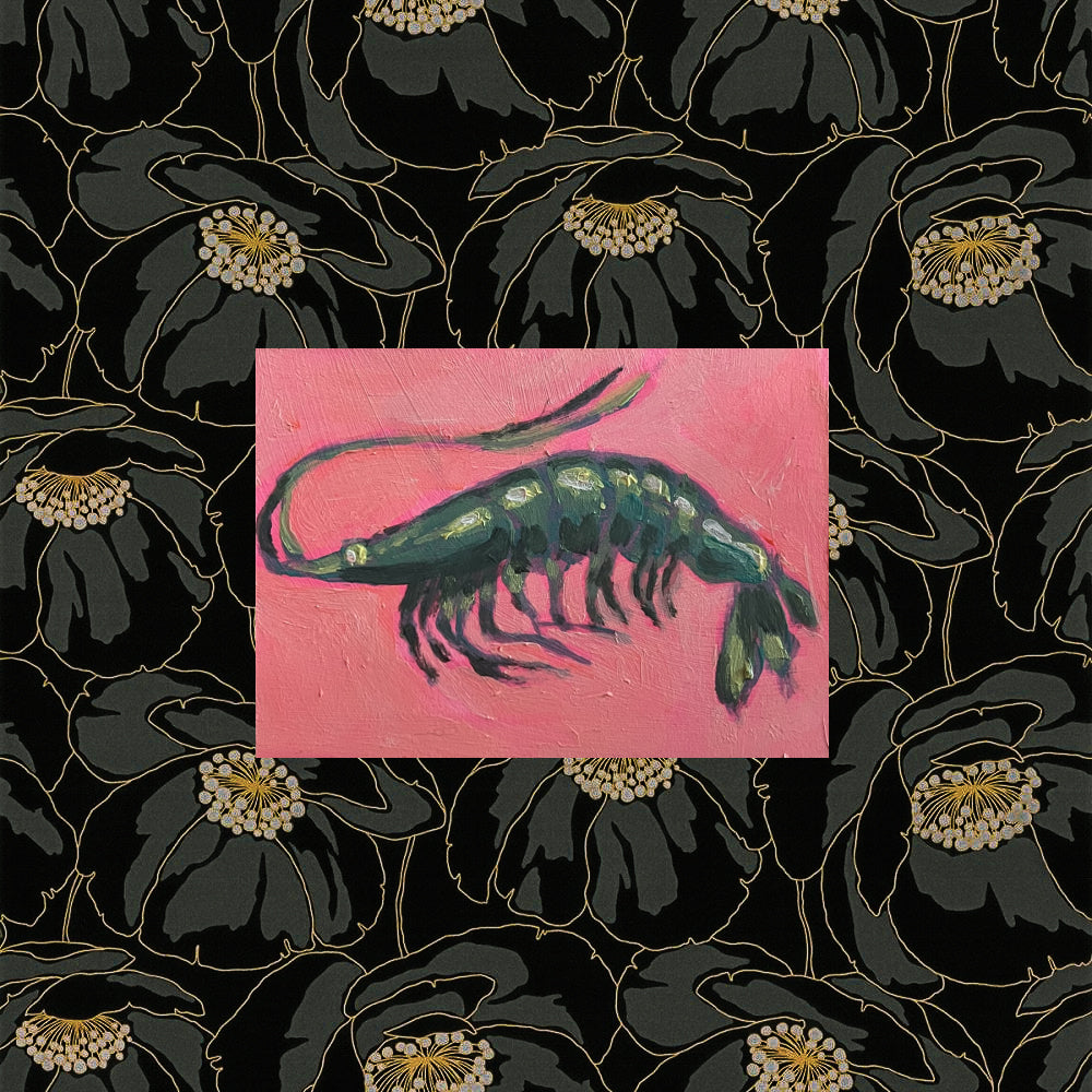 Shrimp ACEO Print