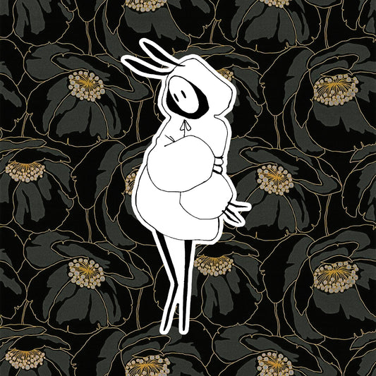 Stickbunny Left Brain Sticker