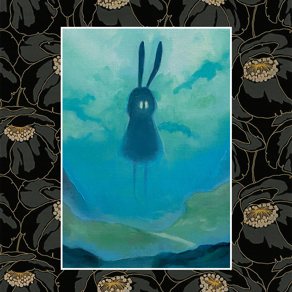 Stickbunny Taller Than Giants Art Print