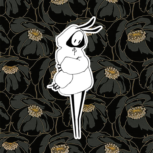 Stickbunny Right Brain Sticker