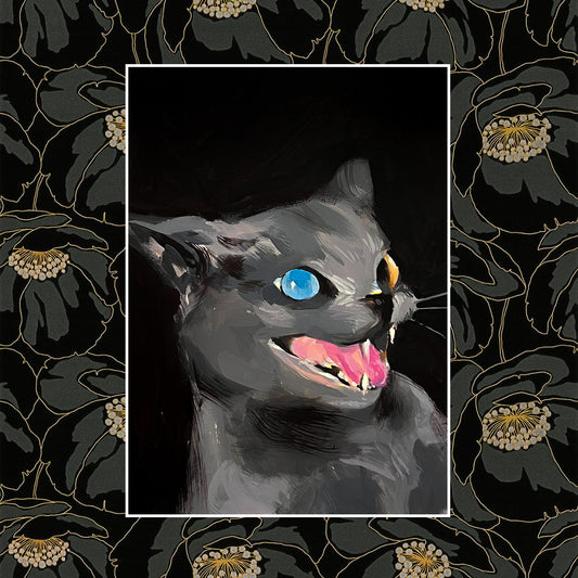Warning Art Print