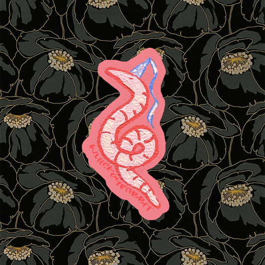 Worm Princess Sticker