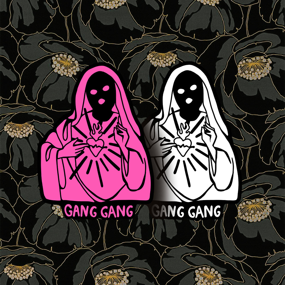 Gang Gang Sticker – Whiskey Rabbit