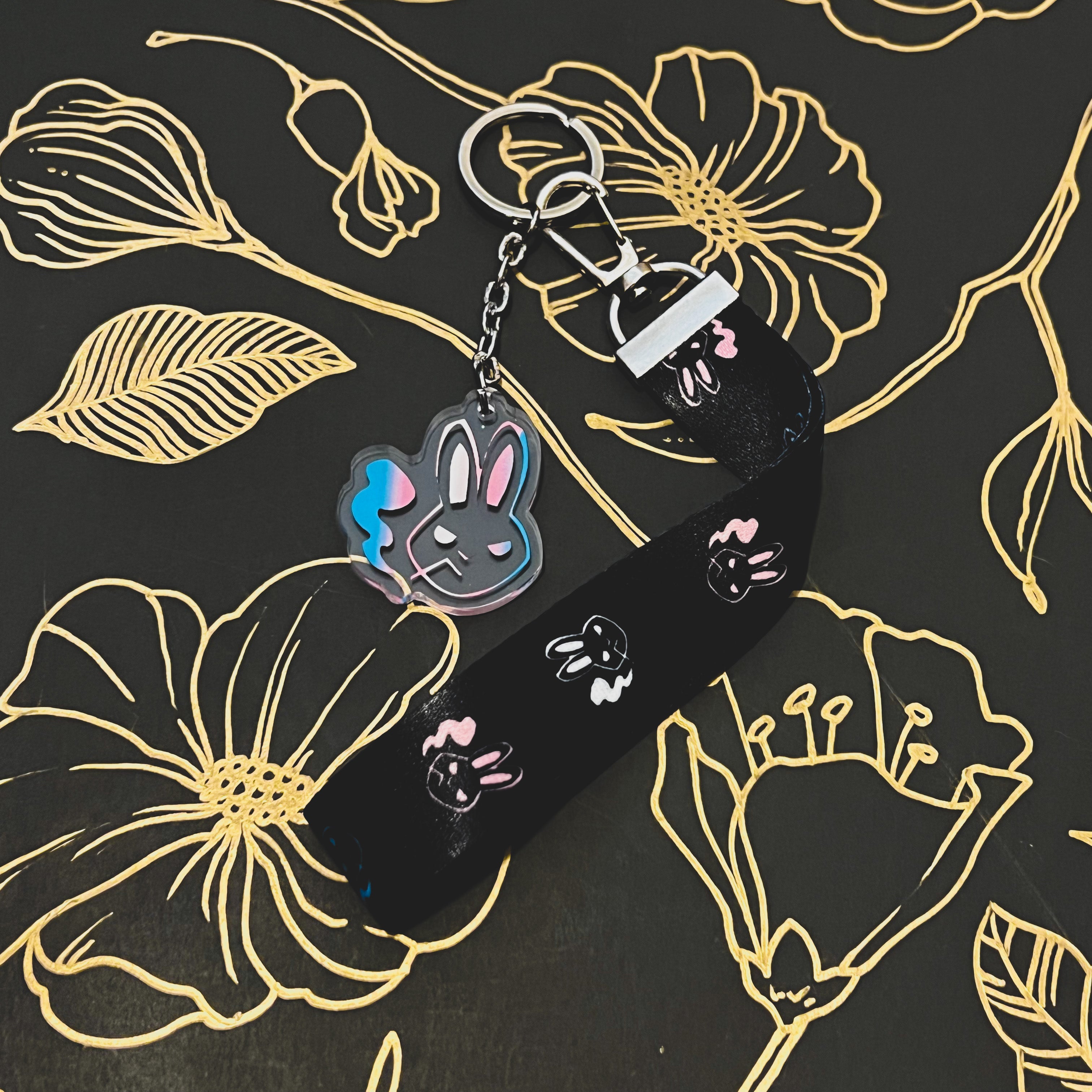 PRIDE Lanyard Keychain [Trans] – Whiskey Rabbit