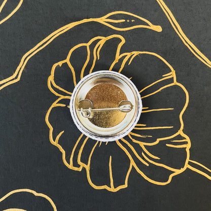 Whiskey Rabbit Button