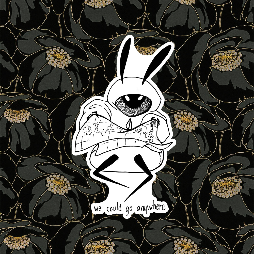 Stickbunny [Anywhere] Sticker – Whiskey Rabbit