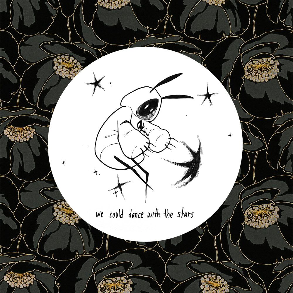 Stickbunny [Stars] Sticker – Whiskey Rabbit