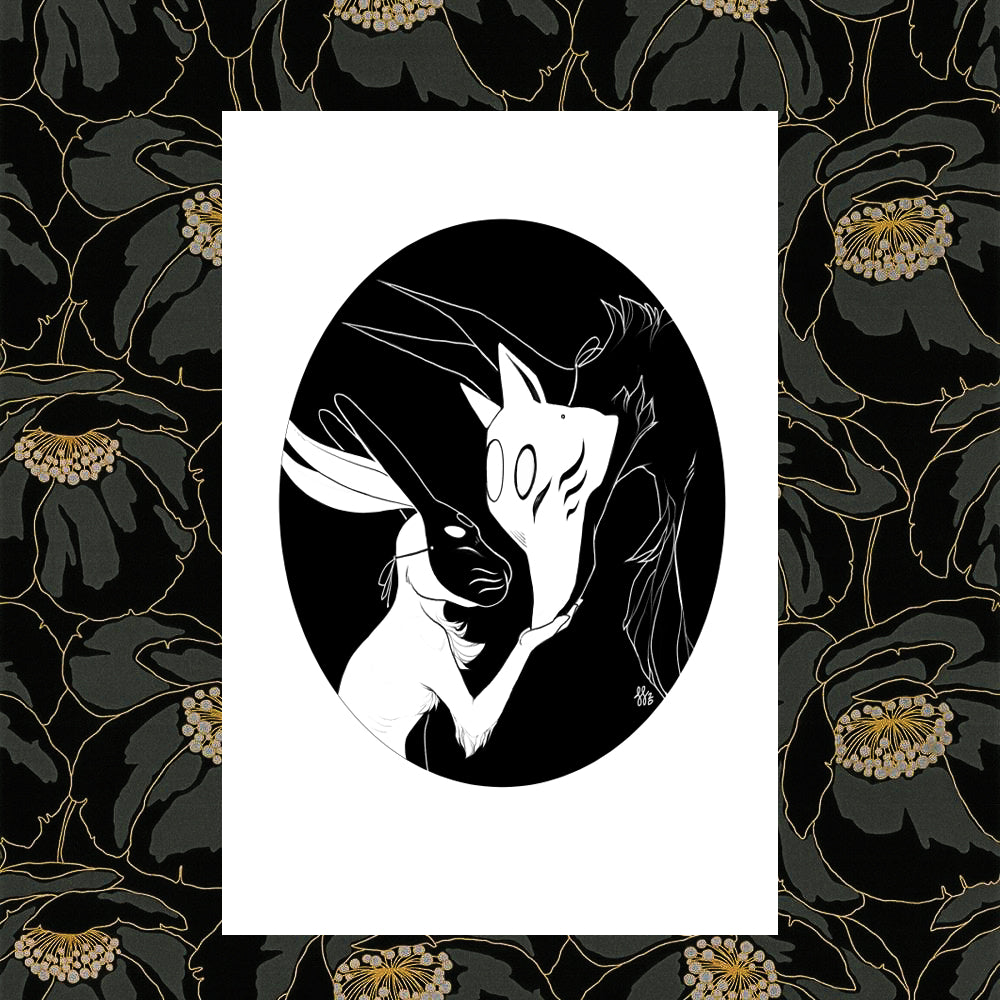 Disguise Art Print – Whiskey Rabbit