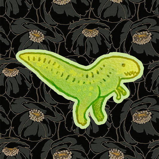 Tadpole T-Rex Sticker