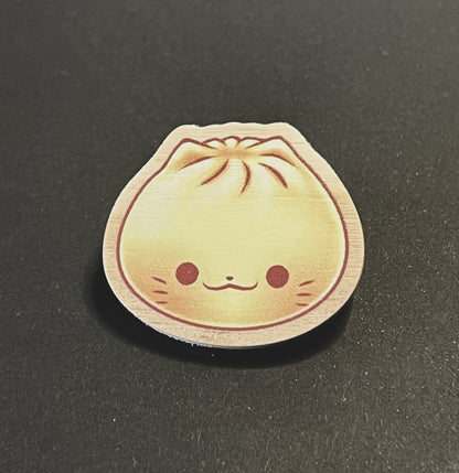 Cat Dumpling Wooden Pin